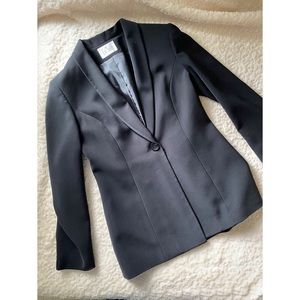 Black suit jacket